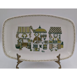 Figgjo Flint Turi Design Norway Market Serving Platter Dish Tray Plate 11-1/4"